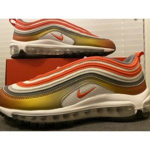 Nike Big Kid's Air Max 97 SE Shoes(GS) Size 6Y Red Bronze/Orange CT9637-900